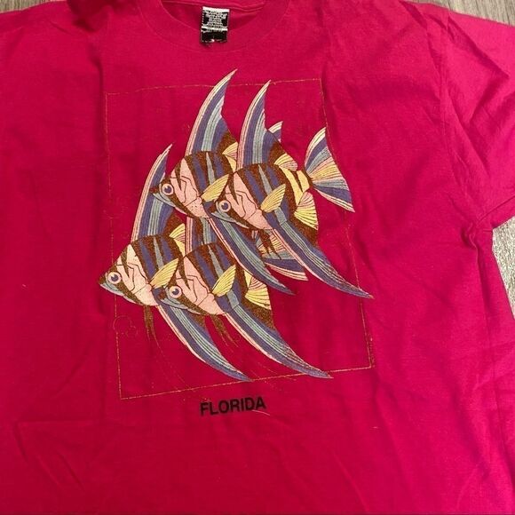 Large, vintage, single stitch Florida graphic top - Picture 5 of 5